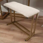 Sauder Internation Lux Vanity Table Sindoori Mango