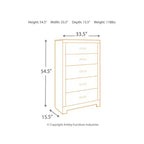 Culverbach Chest of Drawers Gray - Signature Design by Ashley