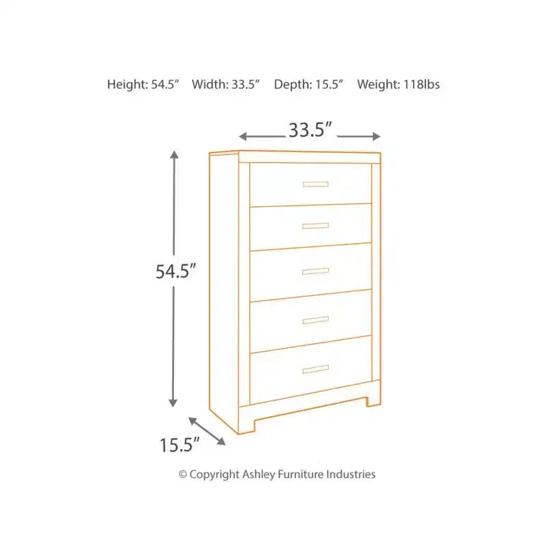 Culverbach Chest of Drawers Gray - Signature Design by Ashley