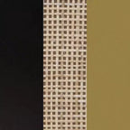 Nathan James Andrew Comò a 3 cassetti in rattan nero/rovere chiaro