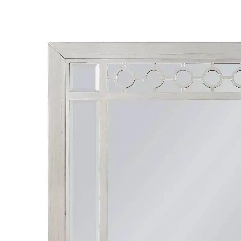 Acme Furniture Varian Dresser Mirror Silver Finish