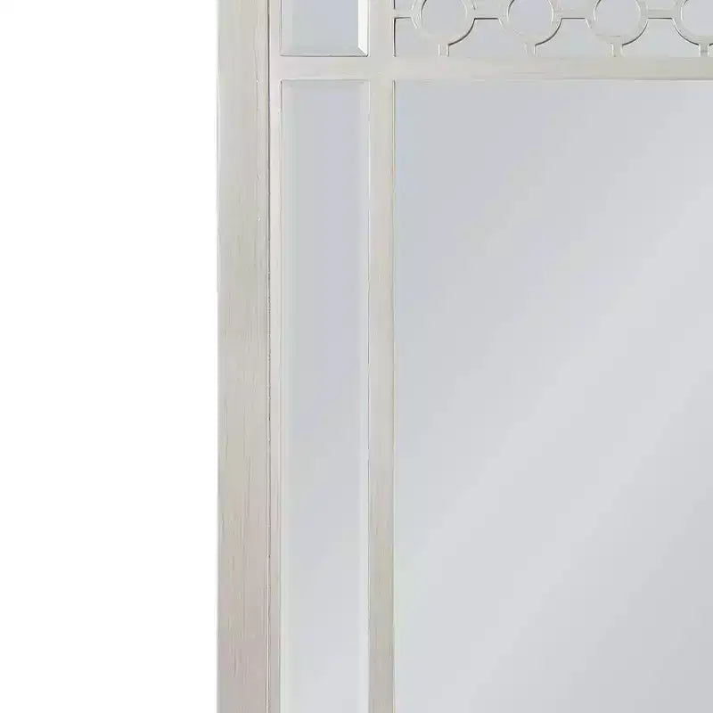 Acme Furniture Varian Dresser Mirror Silver Finish