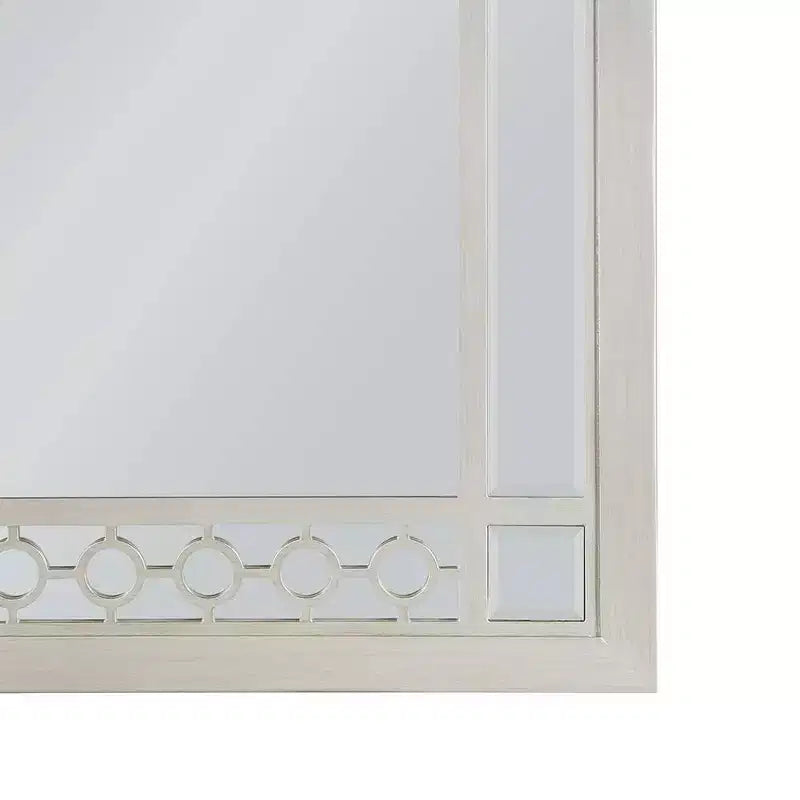 Acme Furniture Varian Dresser Mirror Silver Finish