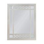 Acme Furniture Varian Dresser Mirror Silver Finish