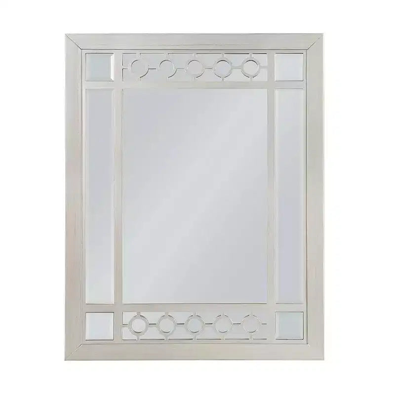 Acme Furniture Varian Dresser Mirror Silver Finish