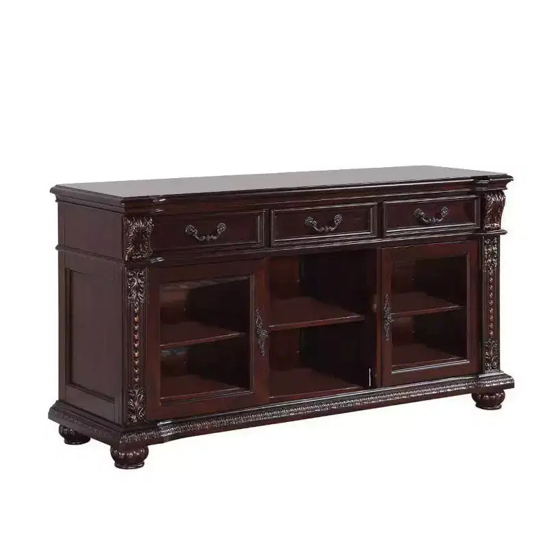 Acme Furniture Anondale TV Stand for TVs up to 60" Cherry Finish