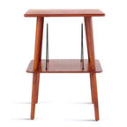 Manchester Entertainment Stand Crosley: Hardwood Turntable & Magazine Storage Cabinet