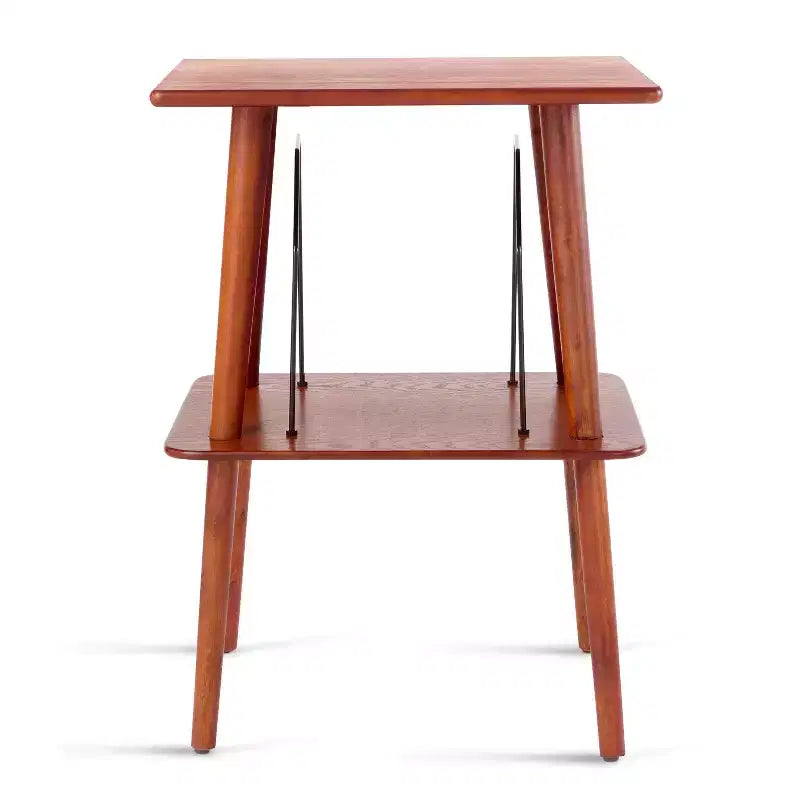 Manchester Entertainment Stand Crosley: Hardwood Turntable & Magazine Storage Cabinet