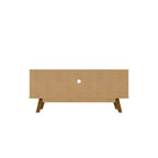 Marcus Mid-Century Modern 4 Shelf TV Stand for TVs up to 55": Media Console, Cable Management - Manhattan Comfort