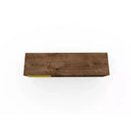 Manhattan Comfort Baxter TV Stand for TVs up to 50" Rustic Brown/Yellow - Manhattan Comfort: Mid-Century Modern Entertainment Center