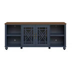 Festivo Vintage Style 70" TV Stand for TVs up to 80" Navy