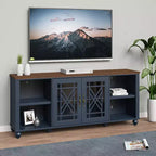 Festivo Vintage Style 70" TV Stand for TVs up to 80" Navy