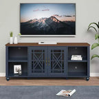 Festivo Vintage Style 70" TV Stand for TVs up to 80" Navy