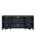 Festivo Vintage Style 70" TV Stand for TVs up to 80" Navy