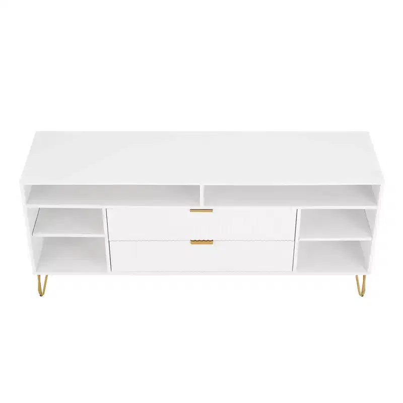 Manhattan Comfort 63" Dumbo TV Stand for TVs up to 60" White