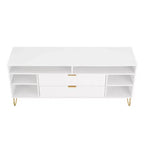 Manhattan Comfort 63" Dumbo TV Stand for TVs up to 60" White