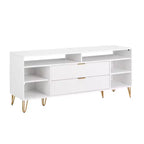 Manhattan Comfort 63" Dumbo TV Stand for TVs up to 60" White
