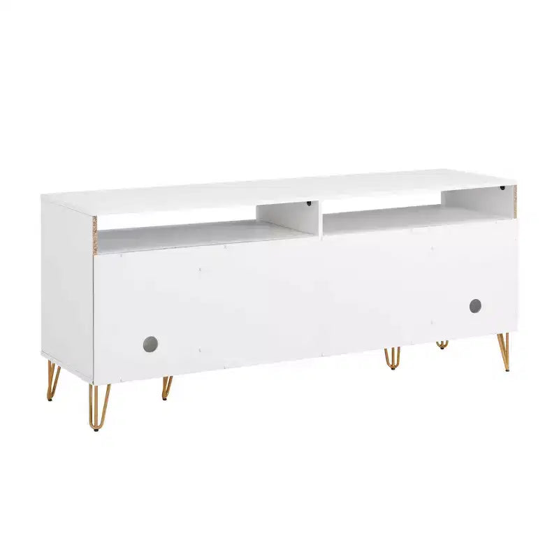 Manhattan Comfort 63" Dumbo TV Stand for TVs up to 60" White