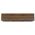 Farmhouse TV Stand for TVs up to 70" with Electric Fireplace, Storage Cabinets & Cable Management - Festivo