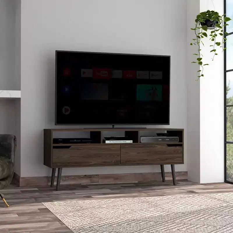 Mobile TV Santa Fe per TV fino a 55" Noce - Boahaus