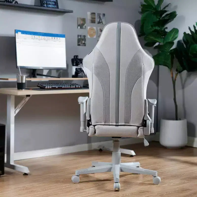 Mysa PC Gaming Chair Gray/Gray Base - X Rocker