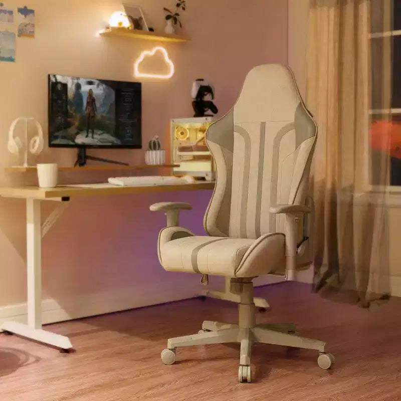 Mysa PC Gaming Chair Gray/Gray Base - X Rocker