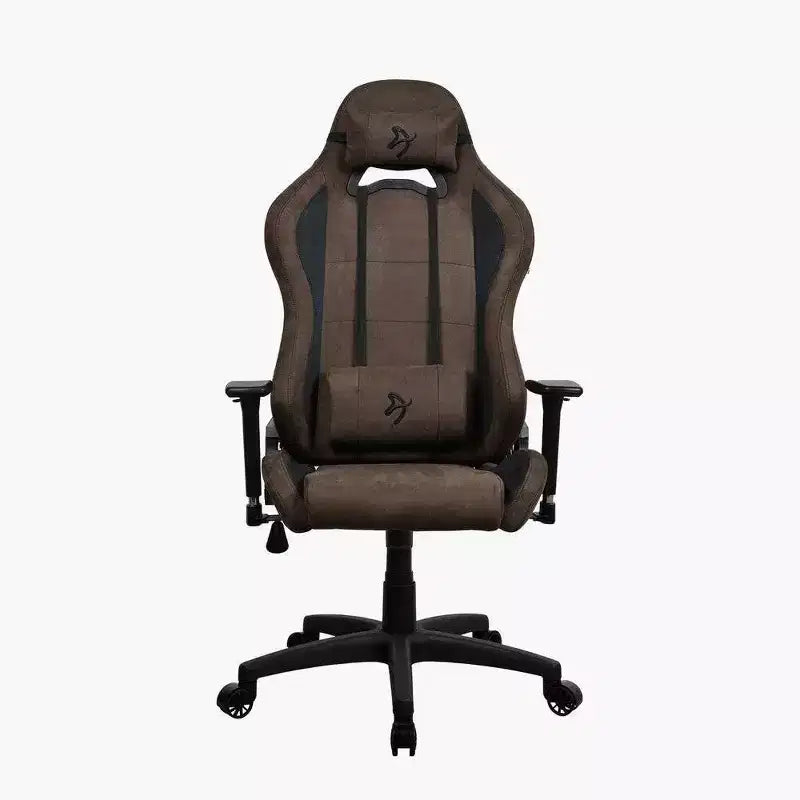 Arozzi Torretta Premium Sedia Gaming e da Ufficio con Rivestimento Super Morbido Marrone