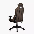 Arozzi Torretta Premium Sedia Gaming e da Ufficio con Rivestimento Super Morbido Marrone