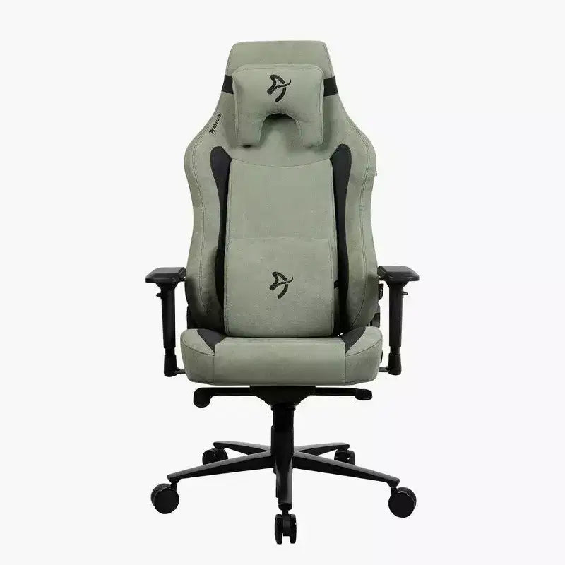 Arozzi Vernazza XL Supersoft Sedia da ufficio e gaming con supporto lombare in memory foam bracciolo 4D Forest