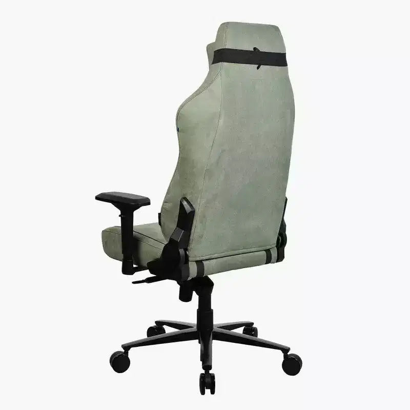 Arozzi Vernazza XL Supersoft Sedia da ufficio e gaming con supporto lombare in memory foam bracciolo 4D Forest