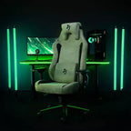 Arozzi Vernazza XL Supersoft Sedia da ufficio e gaming con supporto lombare in memory foam bracciolo 4D Forest