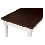 Shelby Dining Bench White - Crosley: Traditional Hardwood, Antique Finish, 2-Seater, Solid Rectangle, 300 lbs Capacity