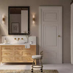 Carolina Living Diana X Back Vanity Bench with Casters Gold: Elegant Faux Leather, Metal Frame, Round Shape