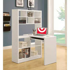 Scrivania angolare frontale bianca - EveryRoom