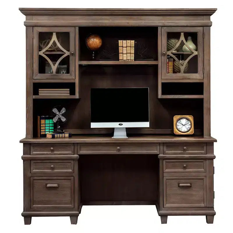 Carson Hutch Top Brown - Martin Furniture