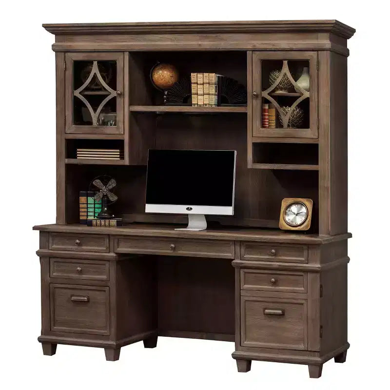 Carson Hutch Top Brown - Martin Furniture