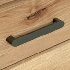 Scrivania a L Sauder Rosedale Ranch con cassetto portadocumenti, rovere Timber