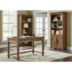 Scrivania tradizionale in legno Porter Marrone - Martin Furniture: Elegante home office, 54" di larghezza, cassetto multiuso