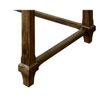 Scrivania tradizionale in legno Porter Marrone - Martin Furniture: Elegante home office, 54" di larghezza, cassetto multiuso