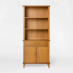 72" Azorella Bookshelf Oak Brown - Threshold™ designed with Studio McGee