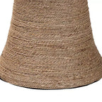 bali & pari Cady Seagrass Side Table Natural Brown