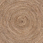 bali & pari Cady Seagrass Side Table Natural Brown