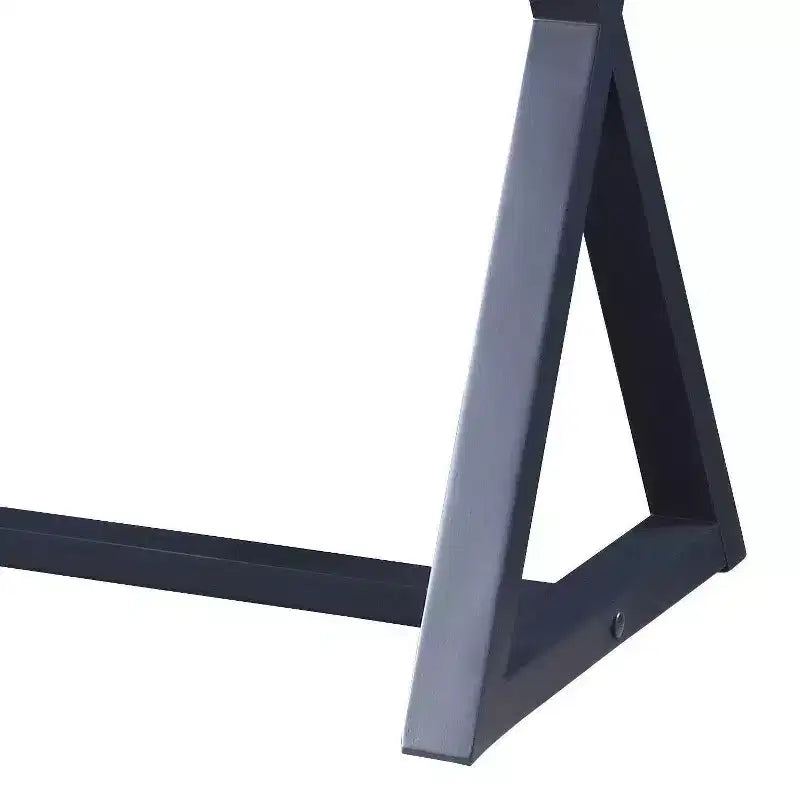 42" Nalo Console Table Black Finish - Acme Furniture: Charcoal Poplar Wood, Storage Drawer