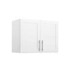 Prepac 6pc Elite Storage Cabinet Set with Panel Doors White