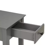 13" Bertie Accent Table Gray - Acme Furniture