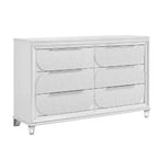 64.33" Tarian Decorative Storage Drawer Pearl White Finish - Acme Furniture