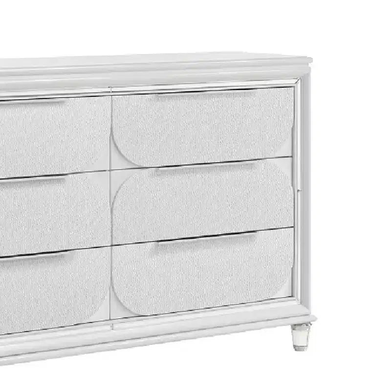 64,33" Cassetto Contenitore Decorativo Tarian Finitura Bianco Perla - Acme Furniture