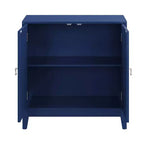 32" Einstein Console Table Blue Finish - Acme Furniture