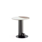 Manhattan Comfort Laurel 2pc Coffee Table and End Table Set Black