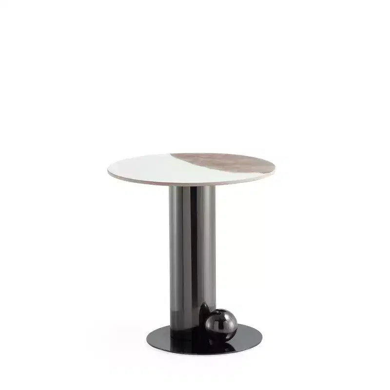 Manhattan Comfort Laurel 2pc Coffee Table and End Table Set Black